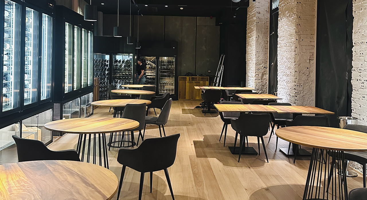 Reforma, rehabilitación y diseño de restaurante en Bilbao, Bizkaia