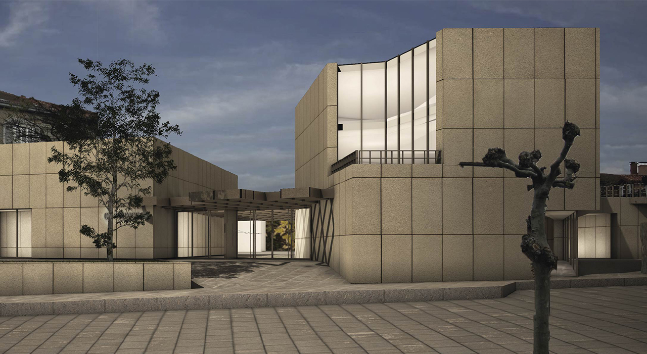 Diseño para concurso público de centro cultural en Reinosa, Cantabria