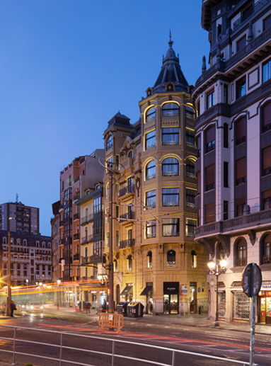Reforma, rehabilitación y diseño de hotel en Bilbao, Bizkaia