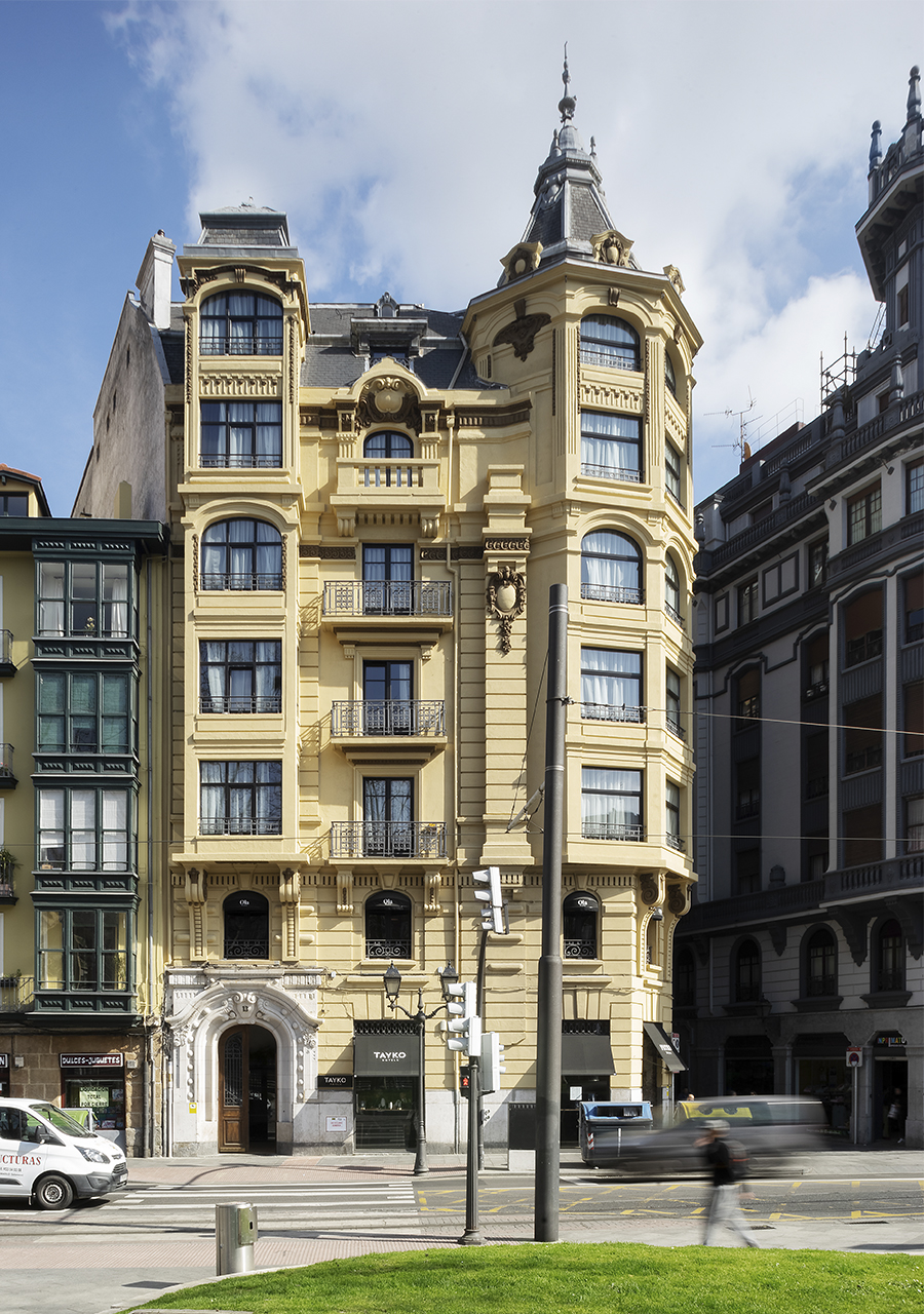 Reforma, rehabilitación y diseño de hotel en Bilbao, Bizkaia