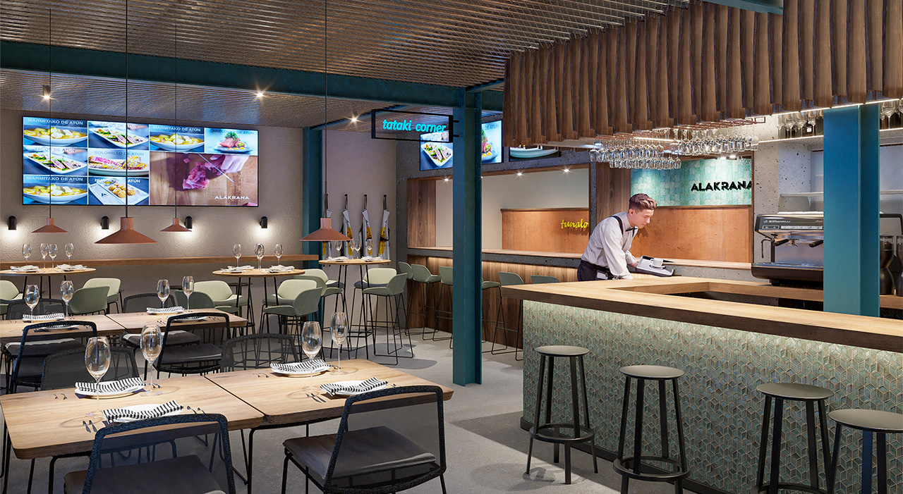 Reforma, rehabilitación y diseño de restaurante en Bermeo, Bizkaia
