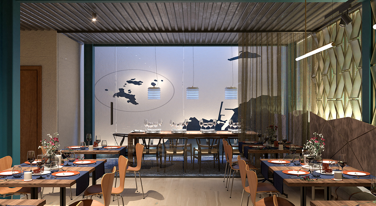 Reforma, rehabilitación y diseño de restaurante en Bermeo, Bizkaia