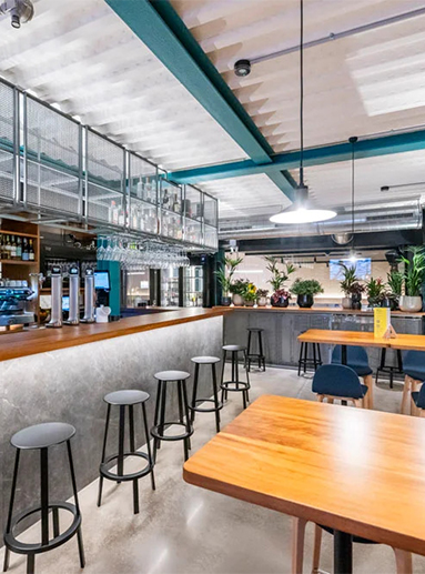 Reforma, rehabilitación y diseño de restaurante en Bermeo, Bizkaia