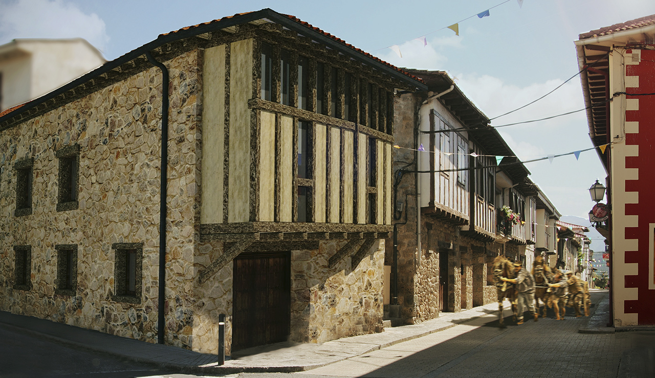 Reforma, rehabilitación y diseño de restaurante en Valle de Mena, Burgos