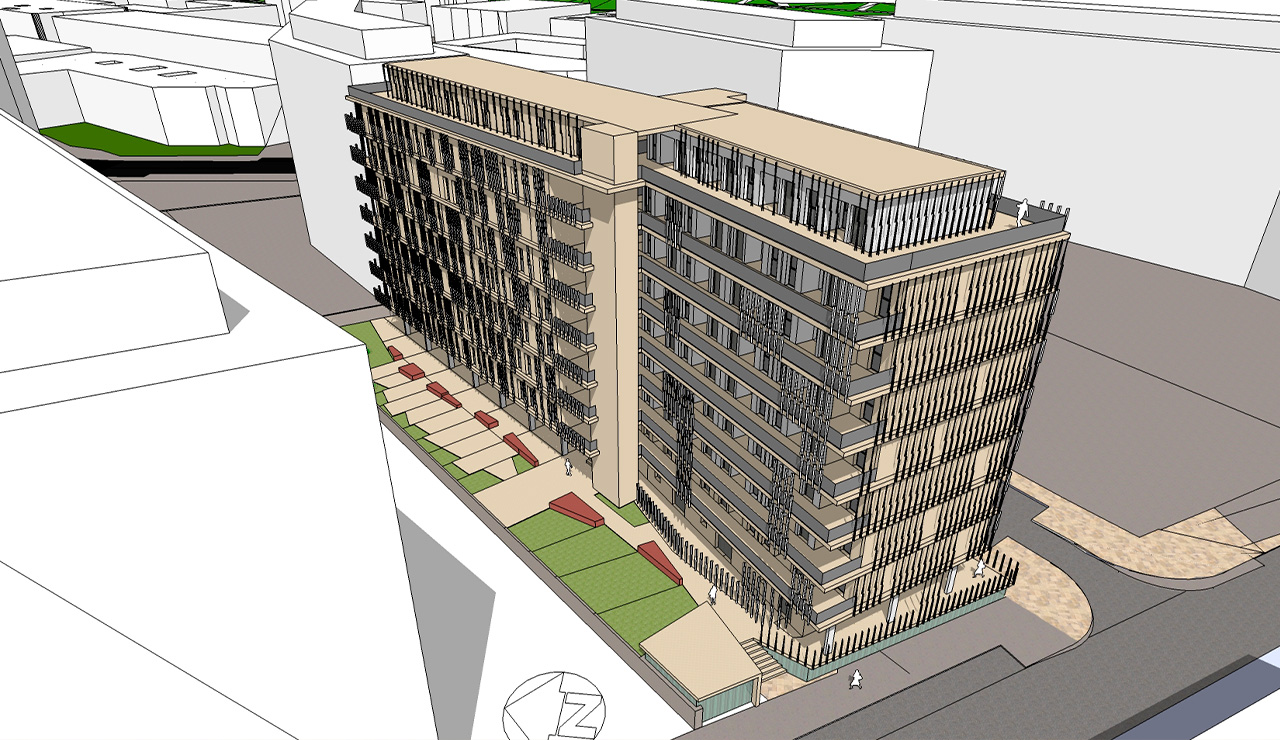 Construcción y diseño de viviendas/casas colectivas en Vallecas, Madrid